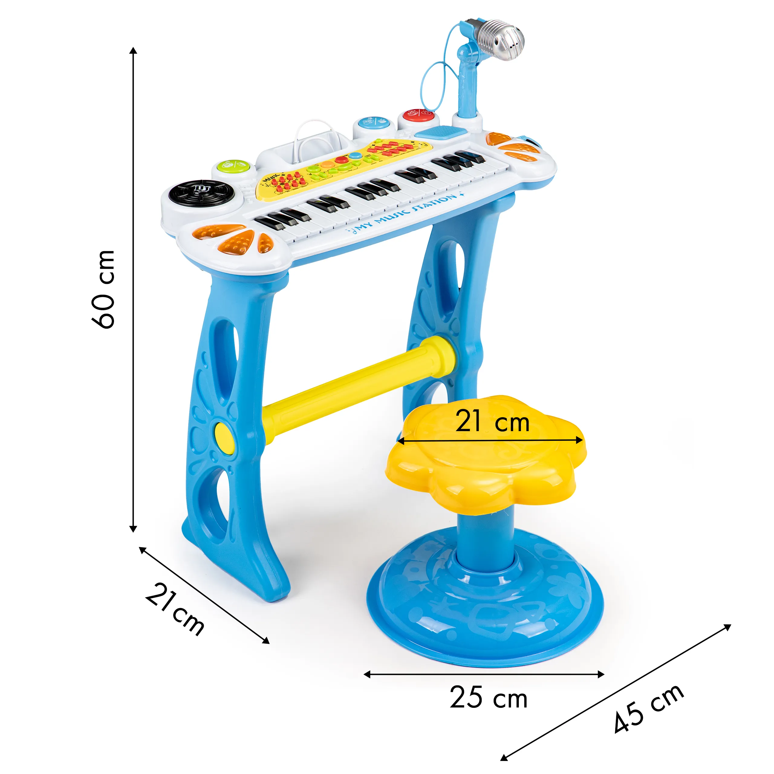dječji sintizajzer mp3 player s mikrofonom - slika 6
