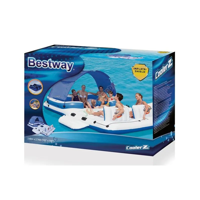 bestway otok na napuhavanje 389 x 274 cm - slika 5