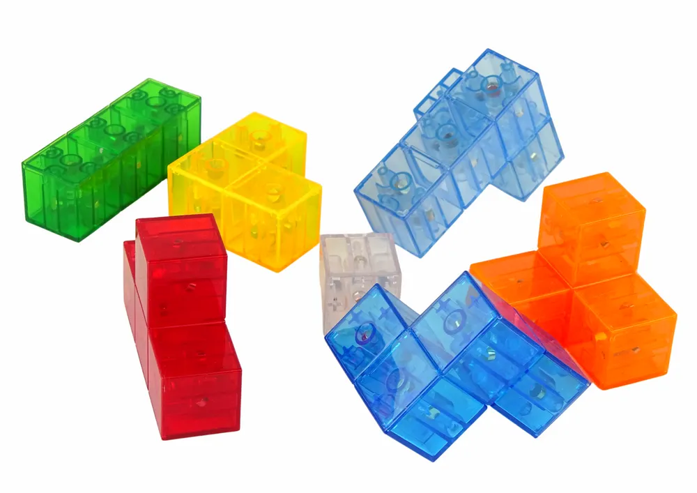 set kreativnih magnetskih oblika 7 elemenata - slika 3