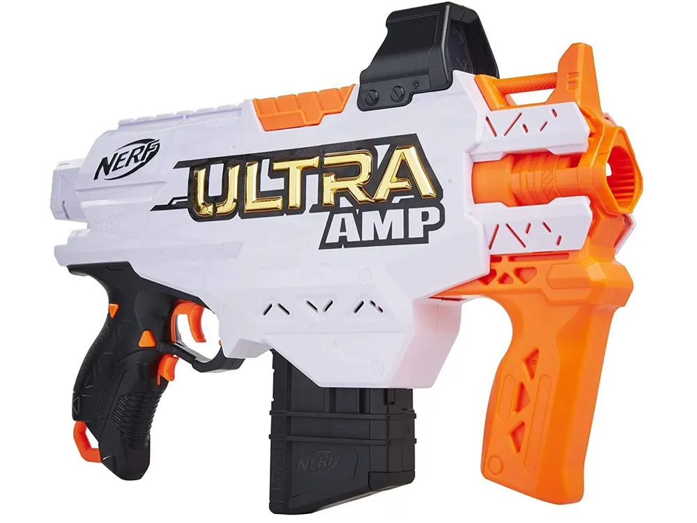 nerf ultra amp pištolj + 6 pjenastih patrona za4584 - slika 8