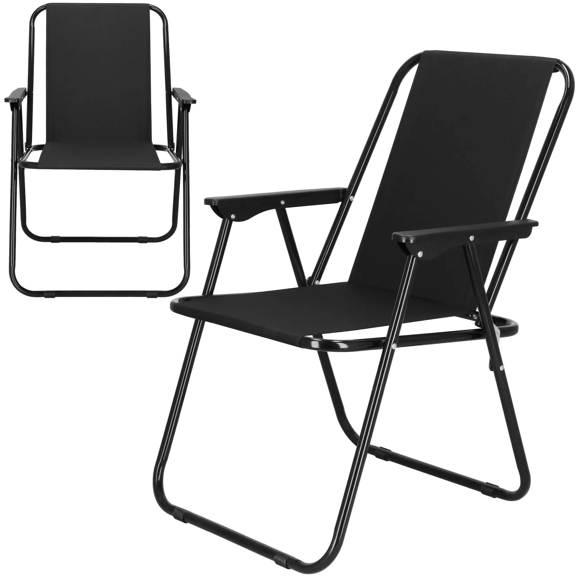 vrtna stolica crna gc0062 - slika 3