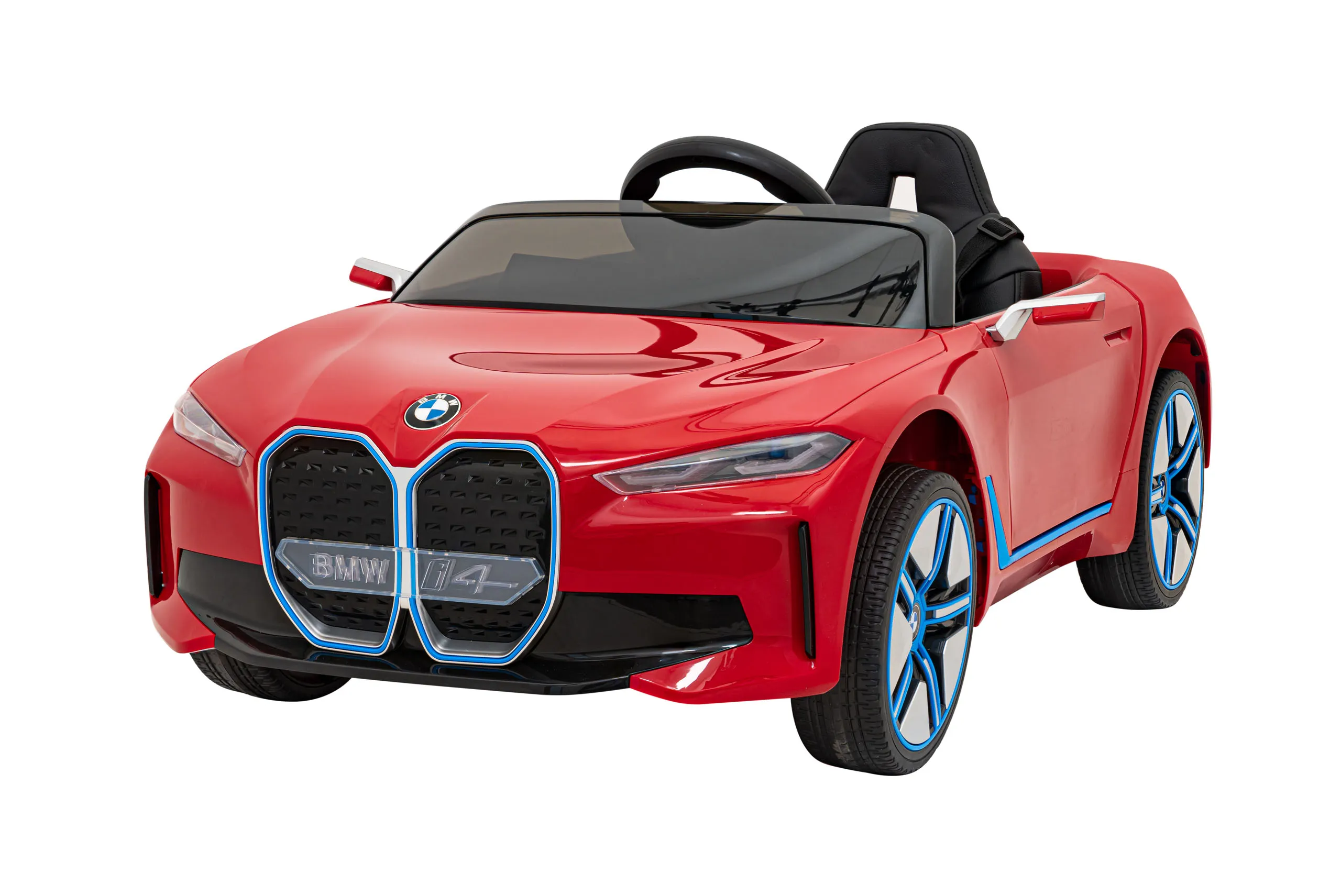 bmw i4, auto na akumulator, crveni - slika 4