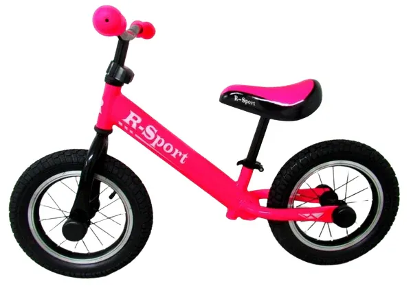 r2 bicikl za ravnotežu pink kotači na napuhavanje - slika 1