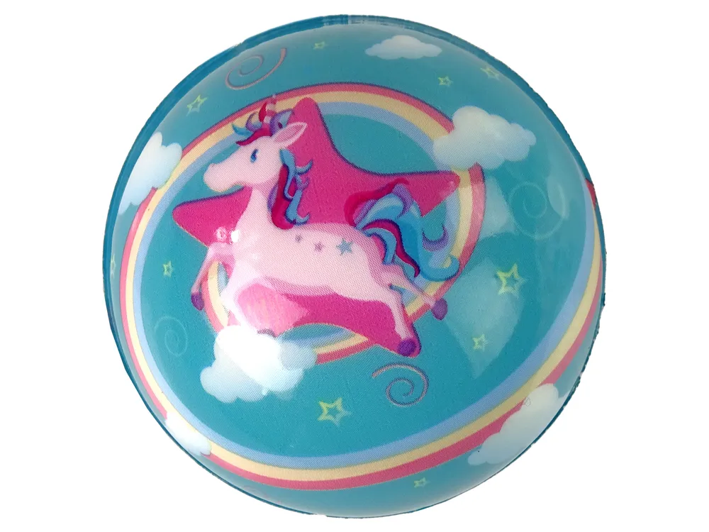 mekana rainbow lopta za bebe promjera 8 cm. - slika 7