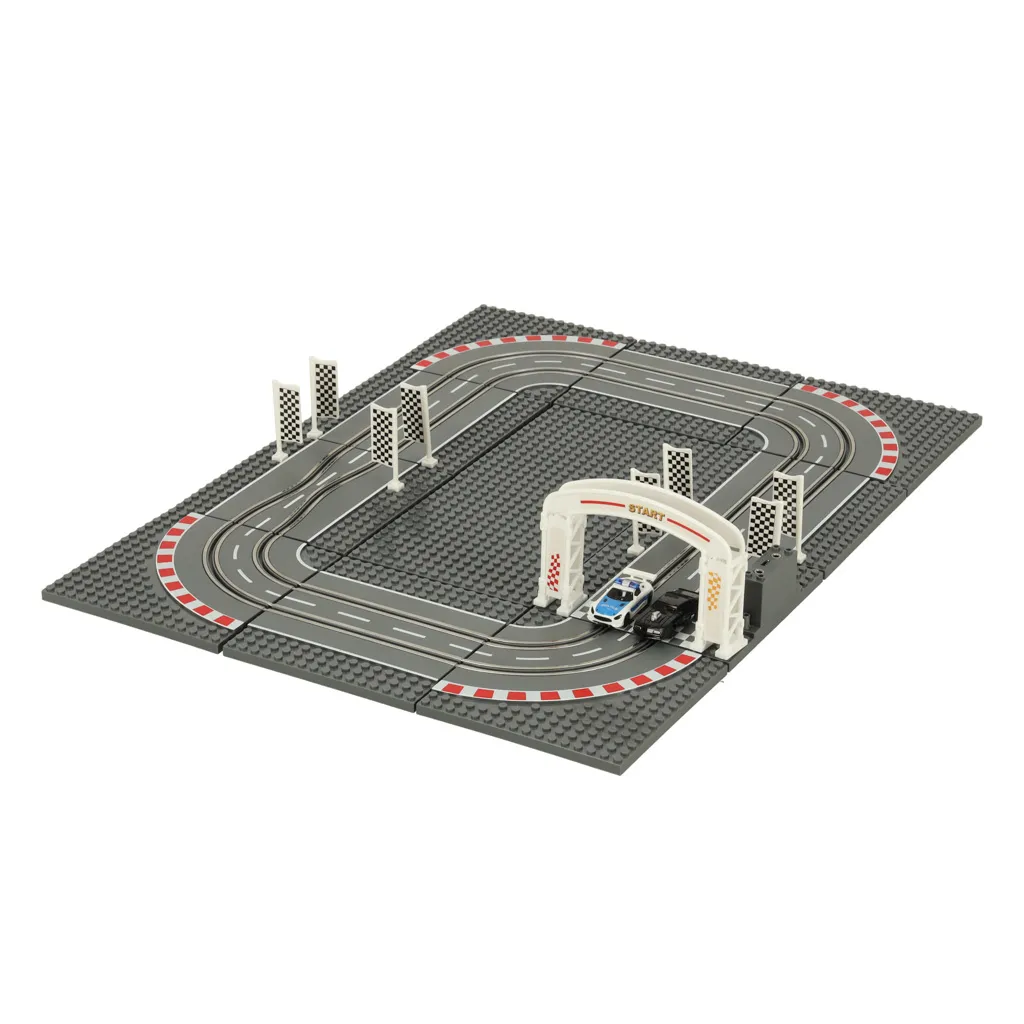 trkaća staza za policijski automobil 51x38,5 cm - slika 5