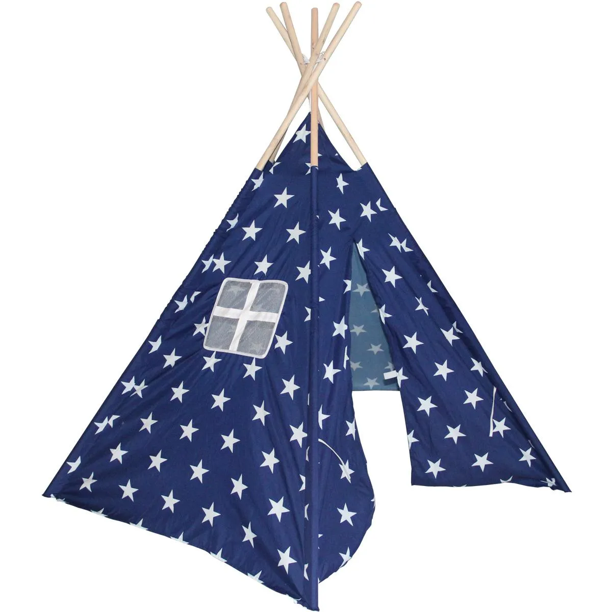 enero toys wigwam šator, plave zvjezdice - slika 11