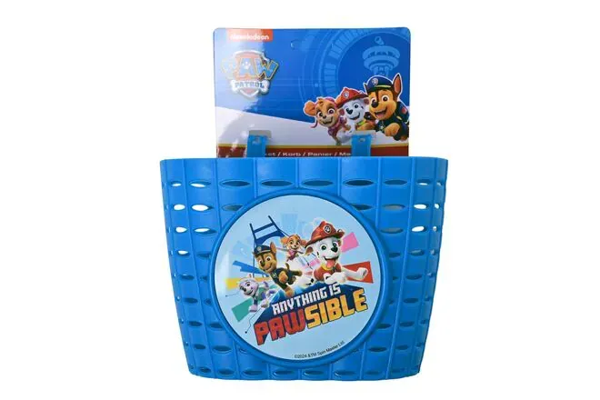 plastična košarica za bicikl paw patrol - slika 2