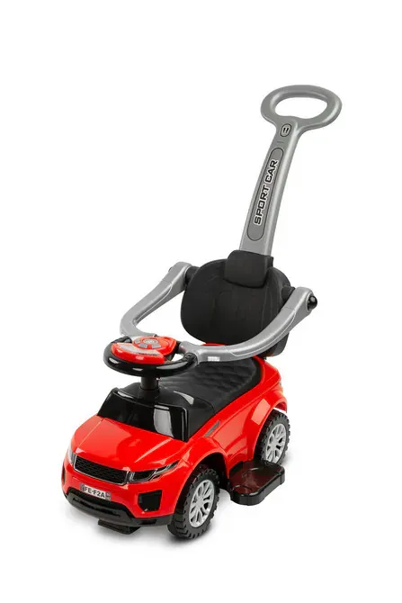 guralica sportski automobil za vožnju, crveni - slika 2