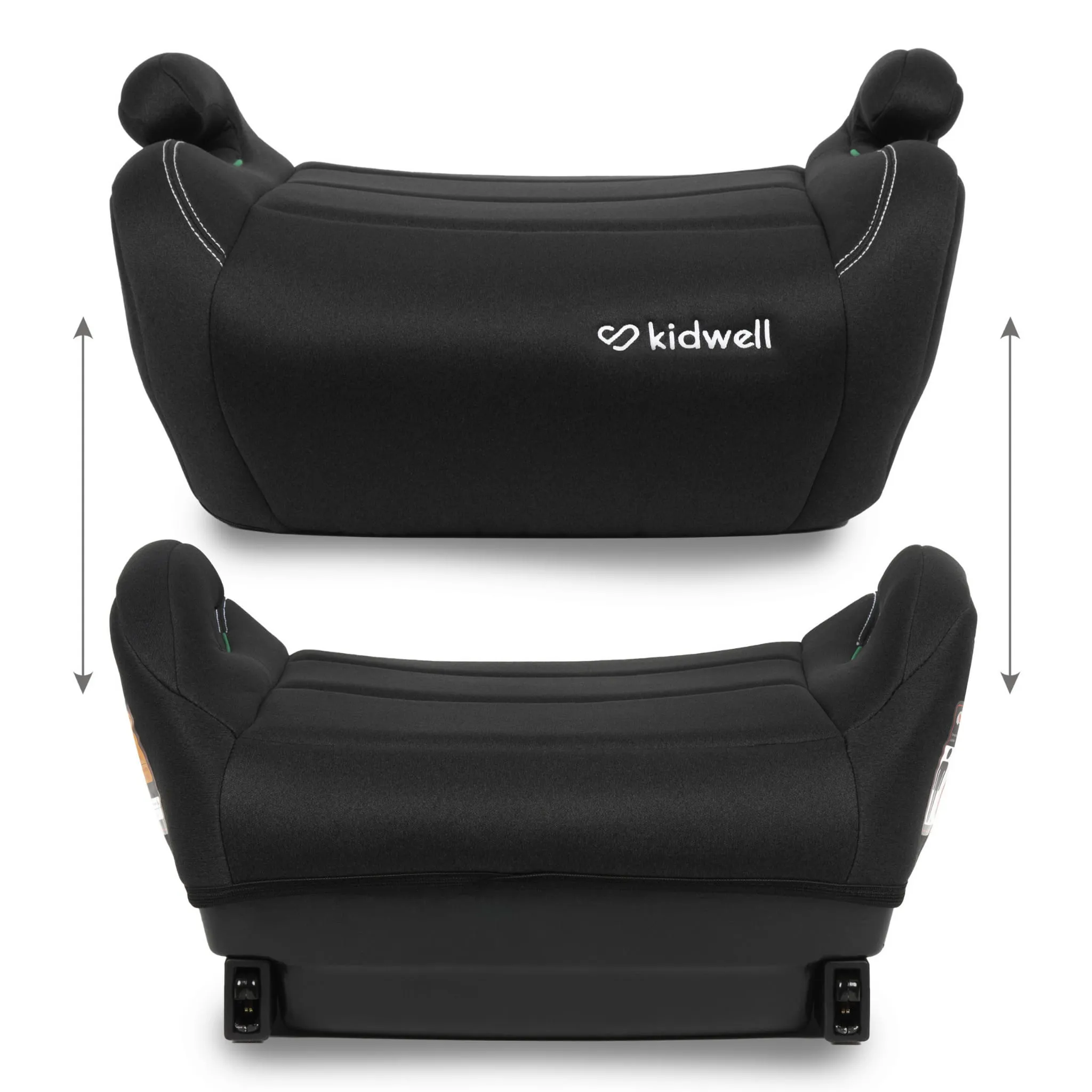 kidwell autosjedalica booster ovan, crna - slika 3