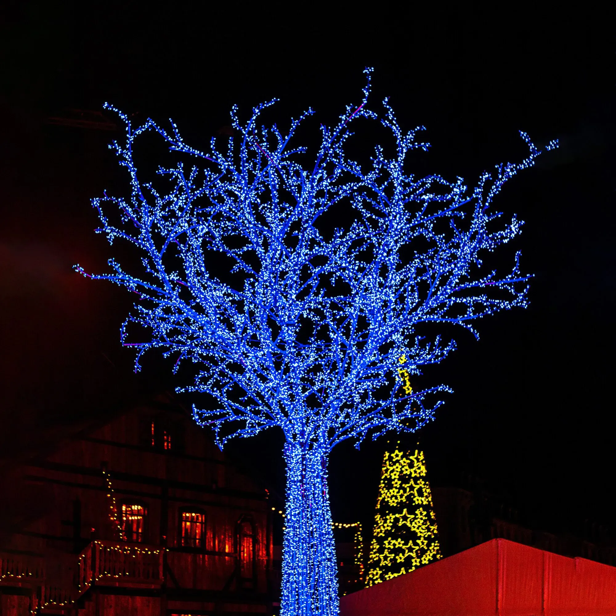 springos božićne lampice, 500 led, 31,5 m ,plava - slika 7