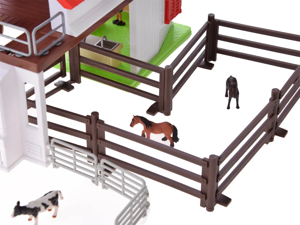 set za veterinarsku stanicu životinja - 102 elementa farme: traktori, životinje, dodaci! - slika 8