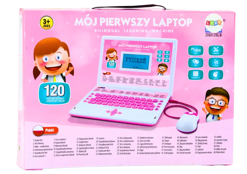 prijenosni laptop sa 60 funkcija plavi - slika 6