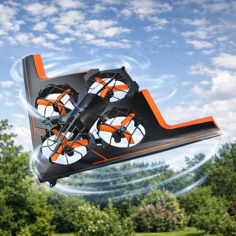 rc daljinski upravljani dron leteći kvadkopter led svjetla aplikacija - slika 5
