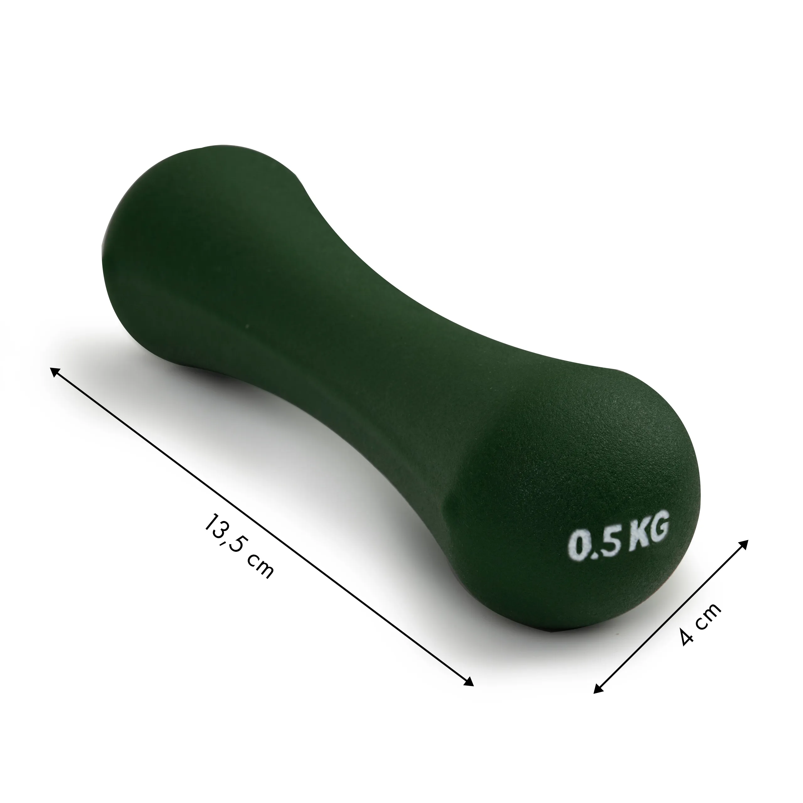 modernhome bučice za vježbanje a2 2x0,5kg zelene - slika 6