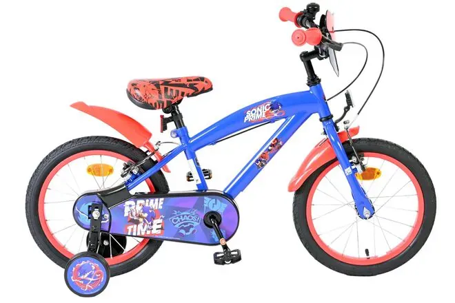 Volare dječji bicikl Sonic 16″ plave boje, s dvije ručne kočnice - Pribislavec
