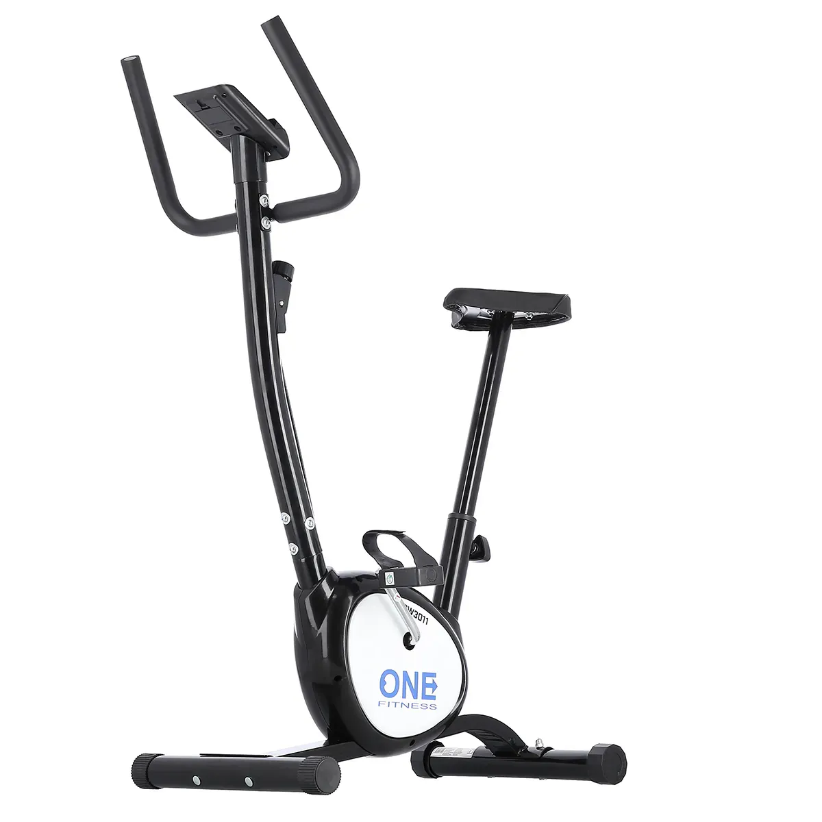 crni trening bicikl one fitness - slika 2