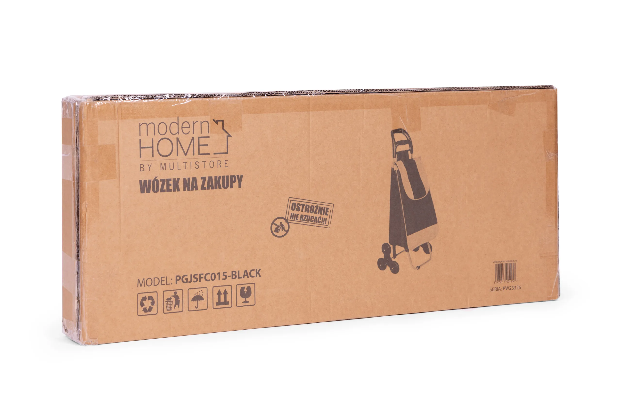 modernhome funkcionalna kolica, crna 25l - slika 8
