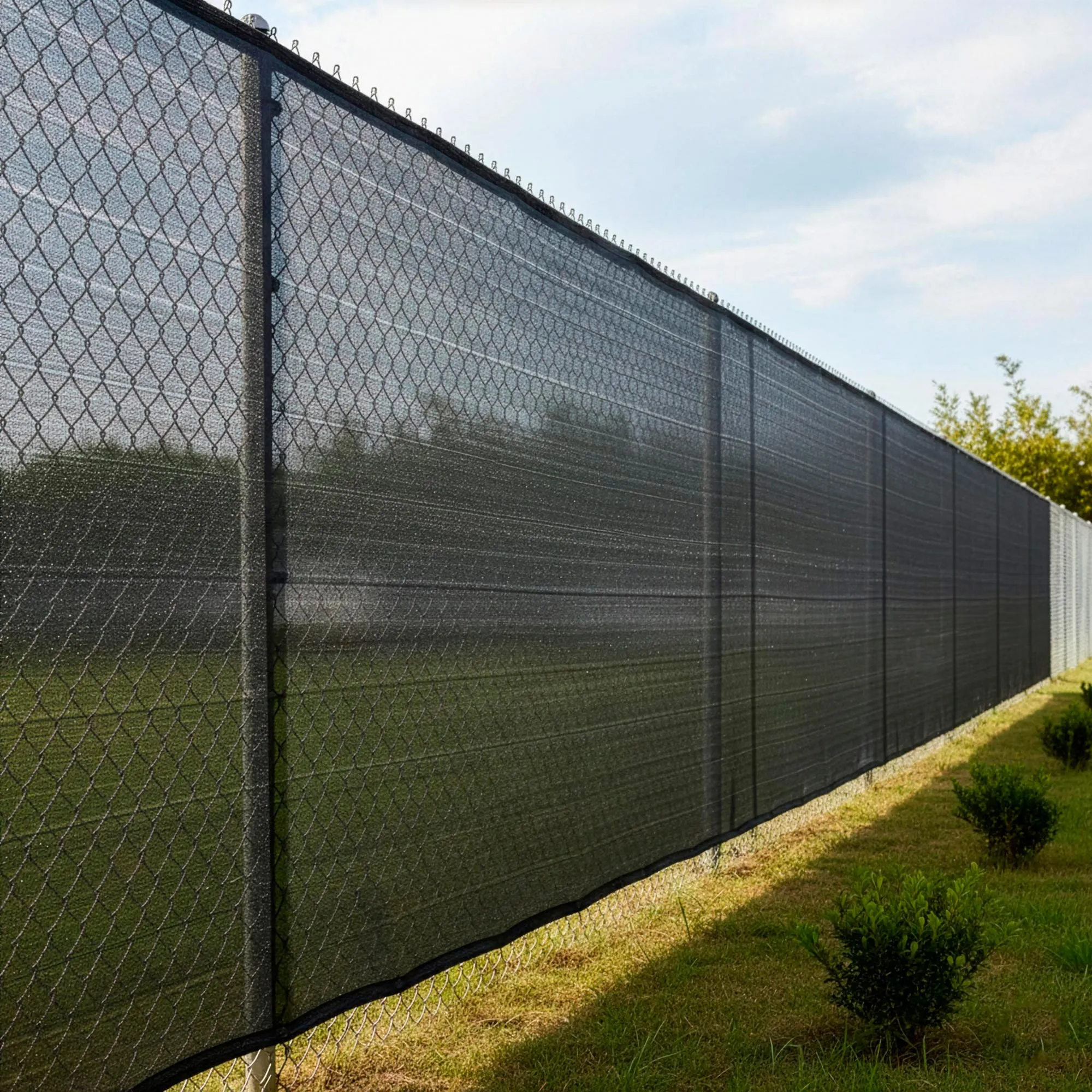 mreža za sjenu svijetli antracit 140 gsm 1,5 x 10 m - slika 9