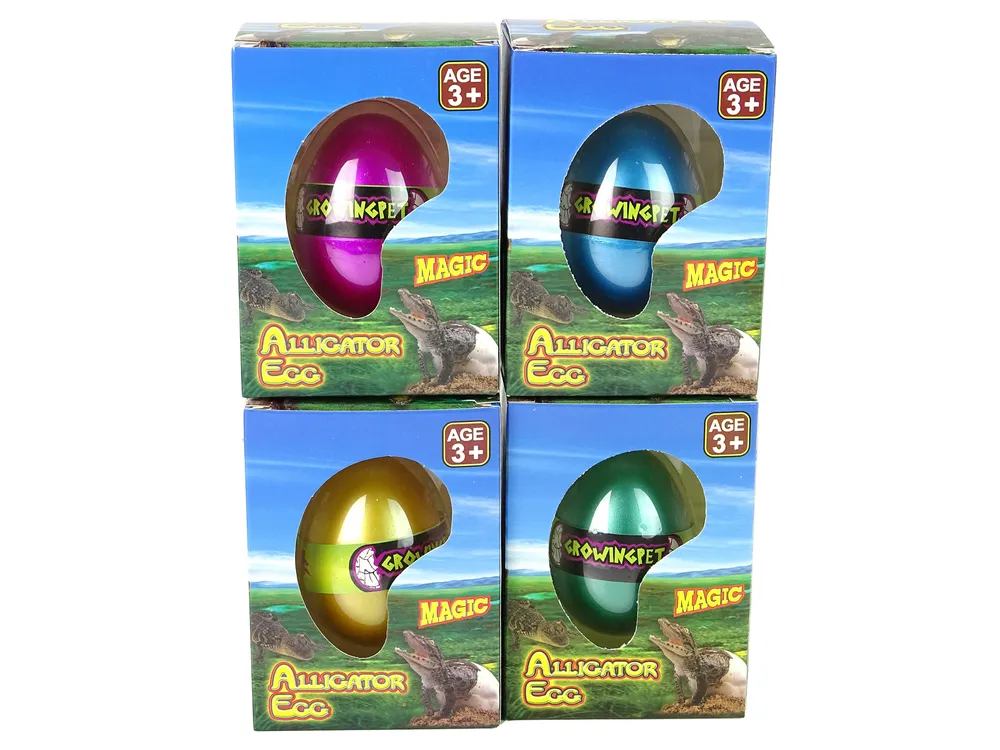 rastuće jaje krokodilskog aligatora 6 cm - slika 3