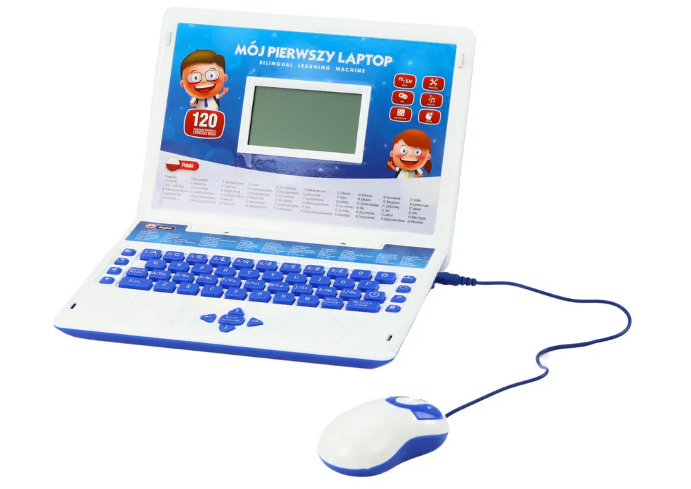 prijenosni laptop sa 60 funkcija plavi - slika 3