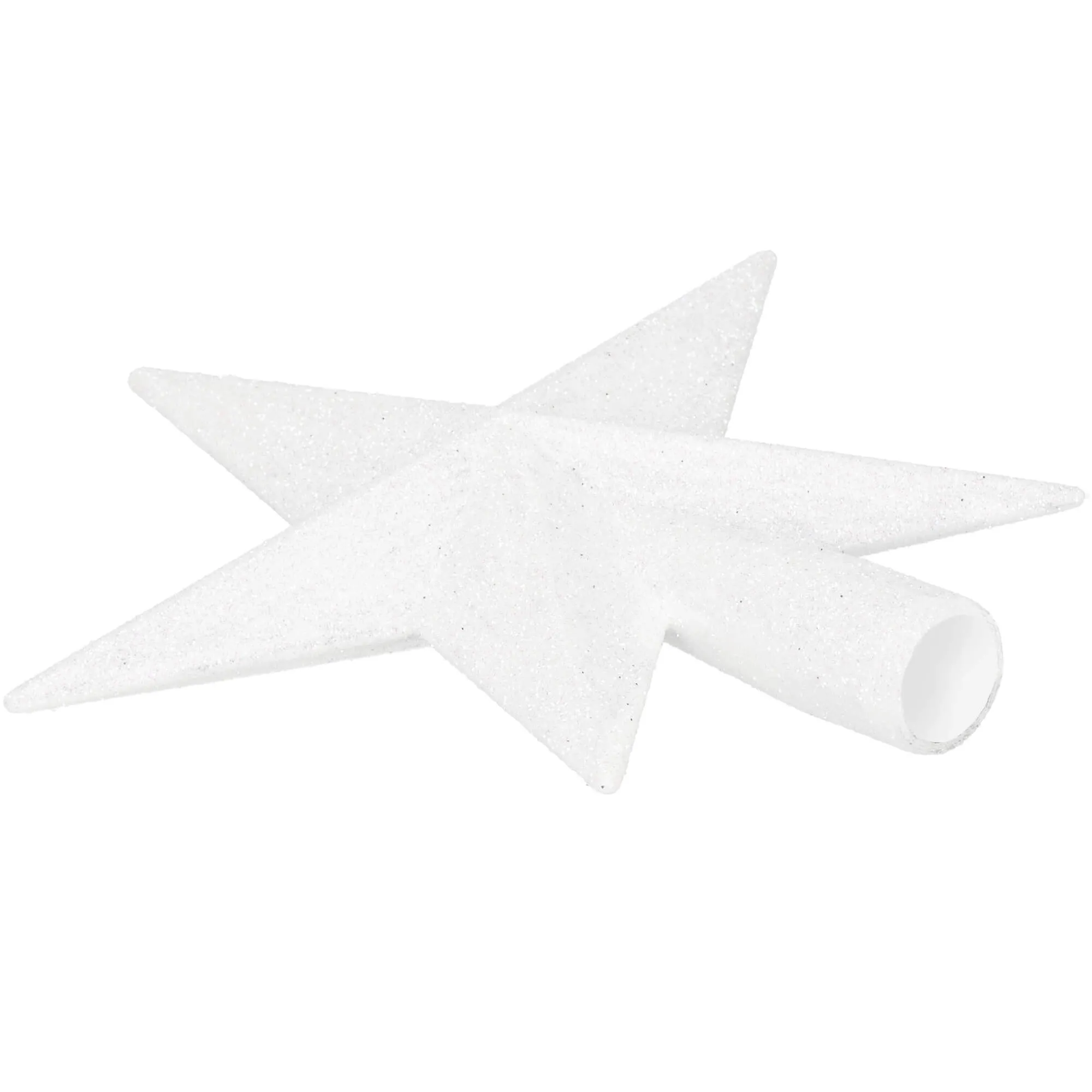 božićni ukras zvijezda 20 cm bijela - slika 9