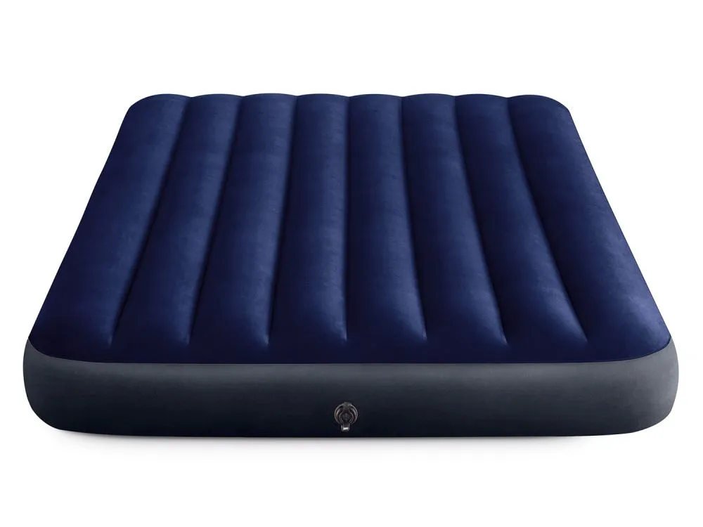 dupli velur madrac na napuhavanje 191x137 cm intex 64758 - slika 5