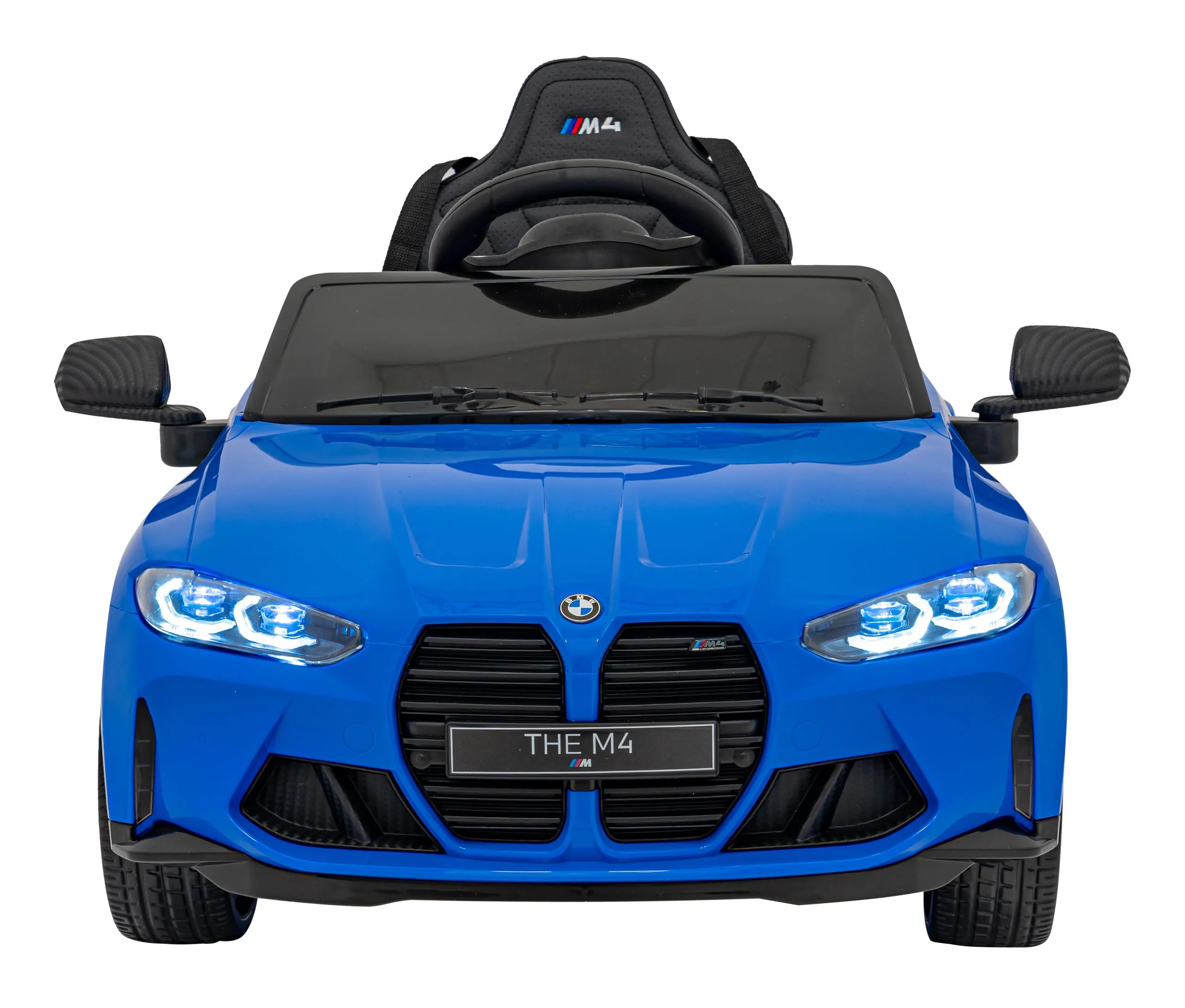 automobil bmw m4 na akumulator plavi - slika 4
