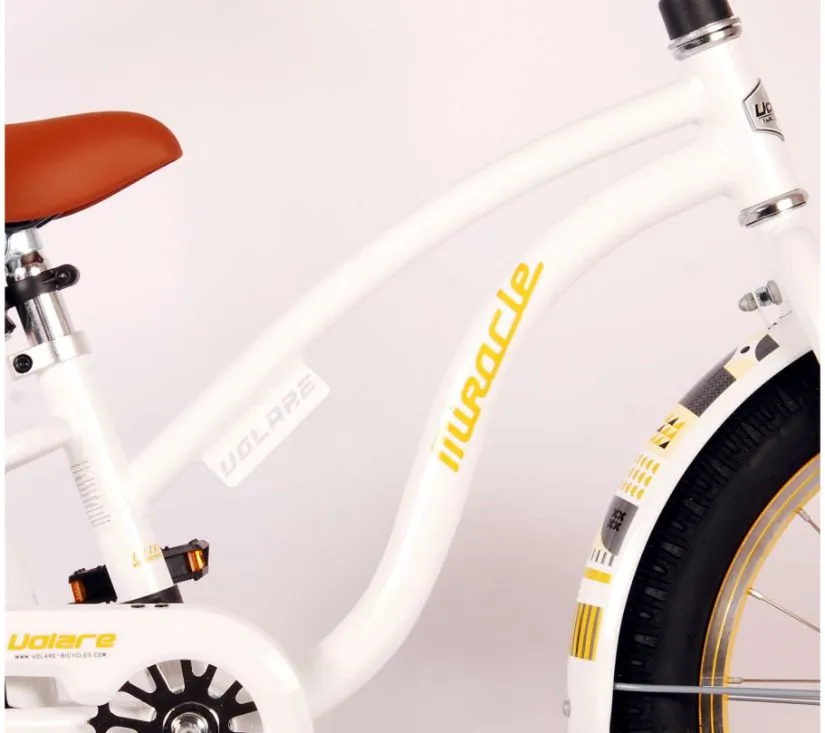 dječji bicikl volare miracle 18" bijeli - slika 7