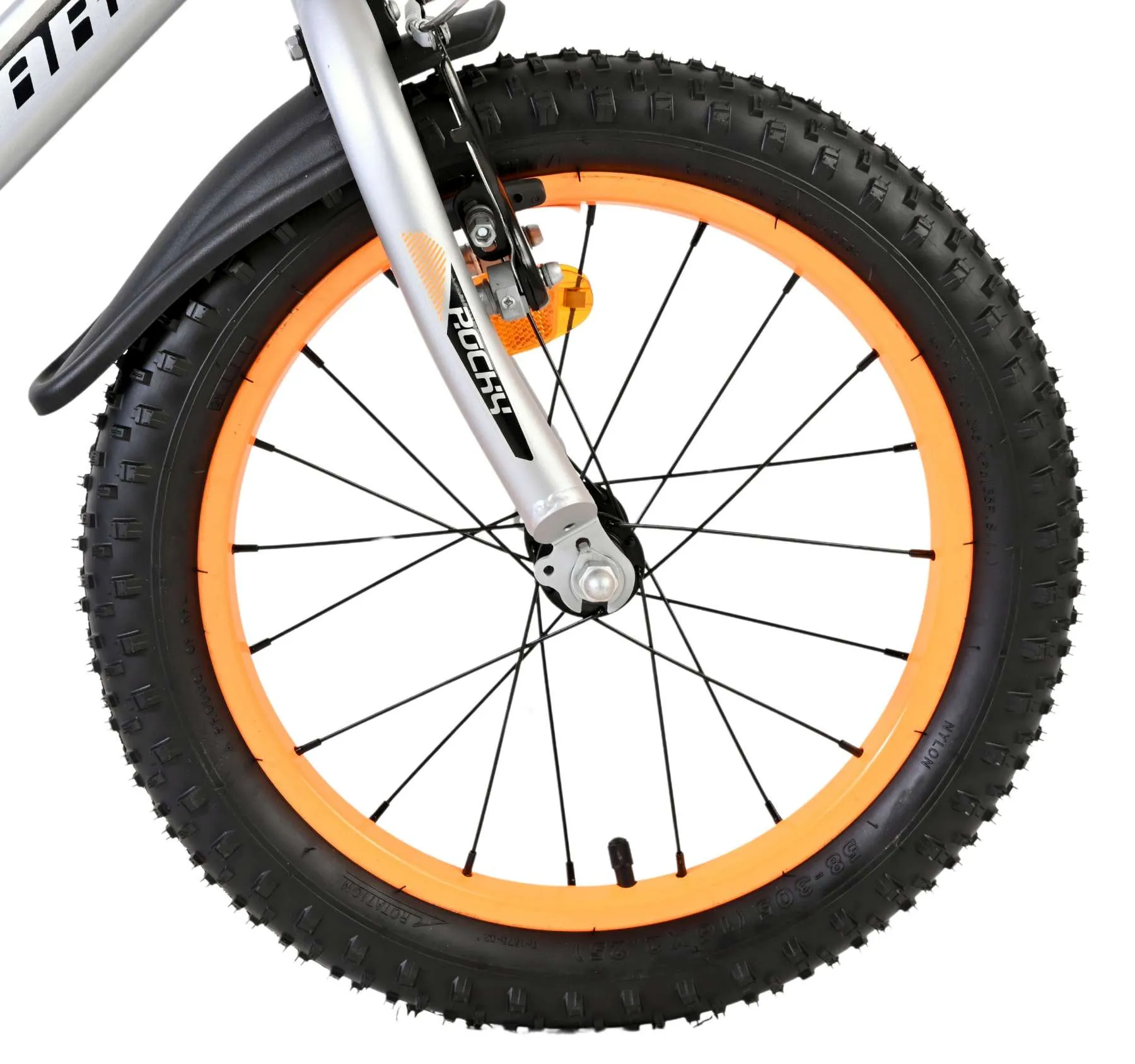 volare rocky dječji bicikl za dječake - 16" sivi - slika 4