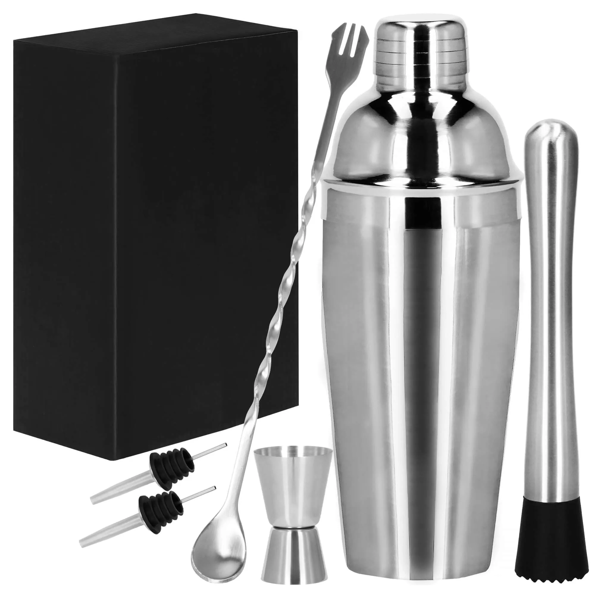 set za pripremu pića za barmene shaker 750 ml 6 komada - slika 4