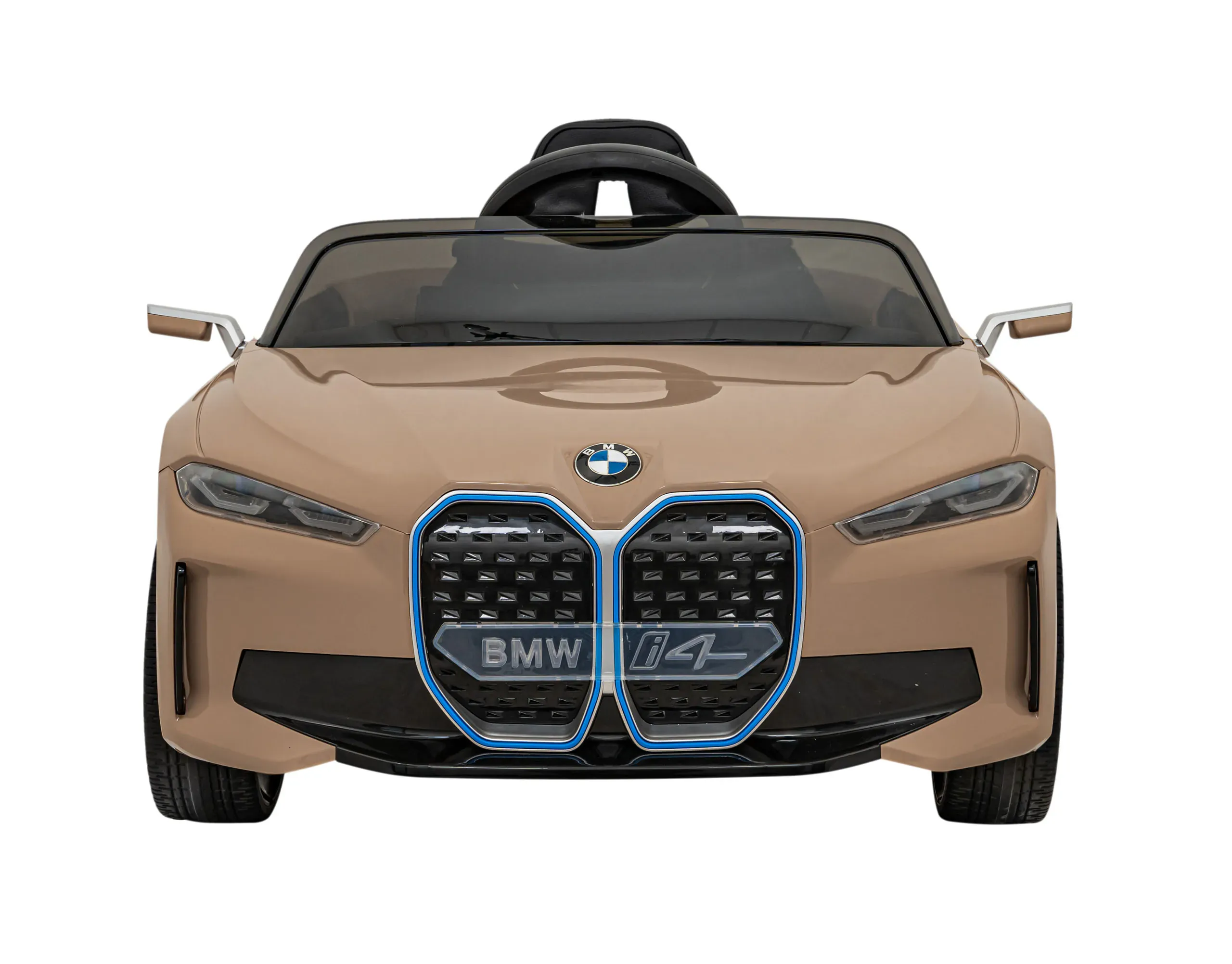 bmw i4, auto na akumulator, zlatni - slika 2