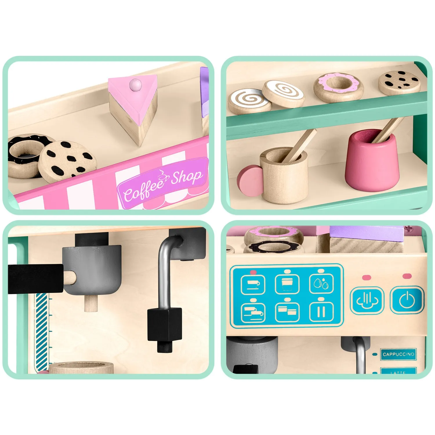 ricokids 785100 mint slatkiši s aparatom za kavu - slika 11