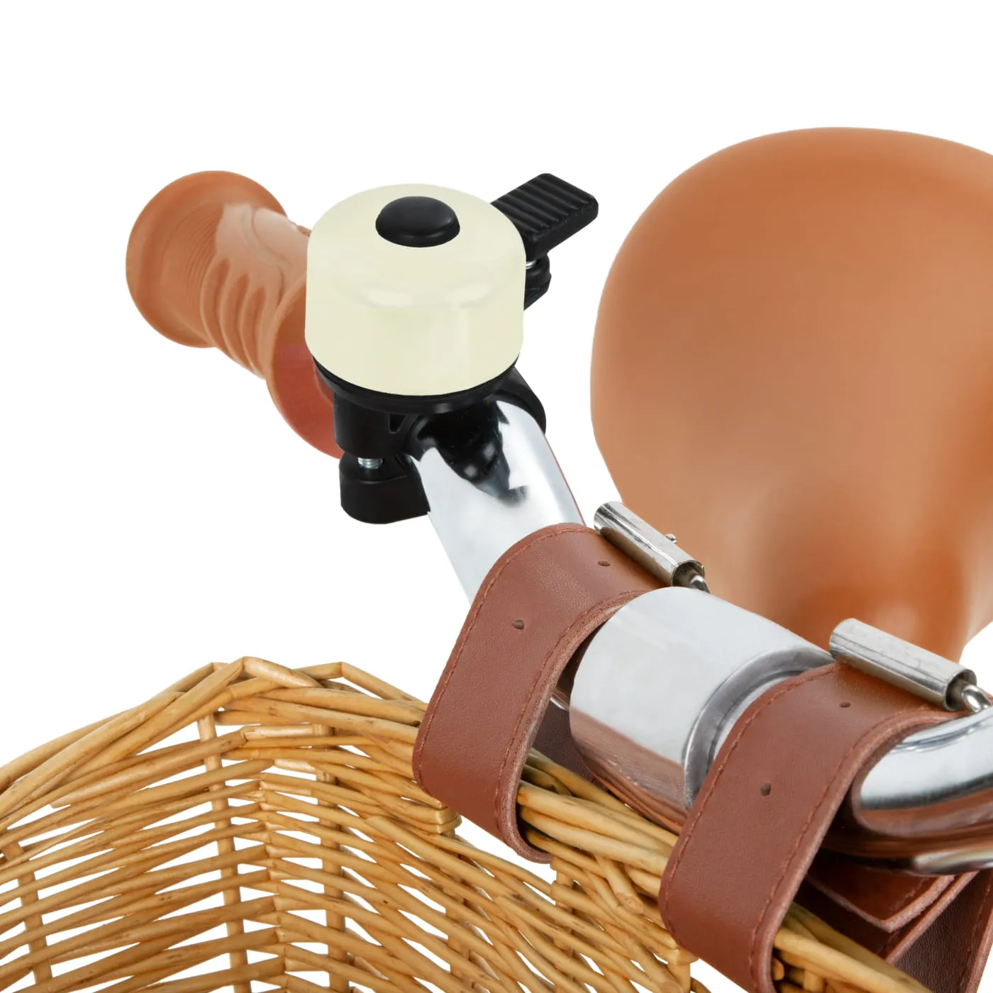 kidwell classy dječji bicikl bez pedala s košaricom, krem - slika 6