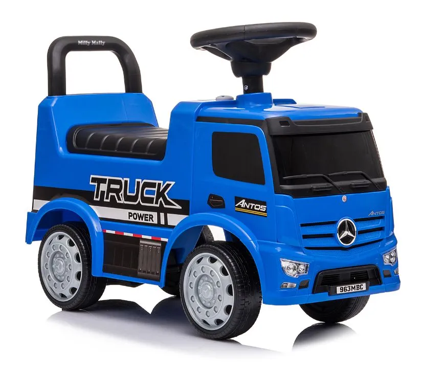 dječji kamion guralica mercedes plavi - slika 4