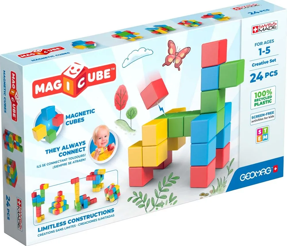 geomag magicube kreativni set, 24 kom - slika 2