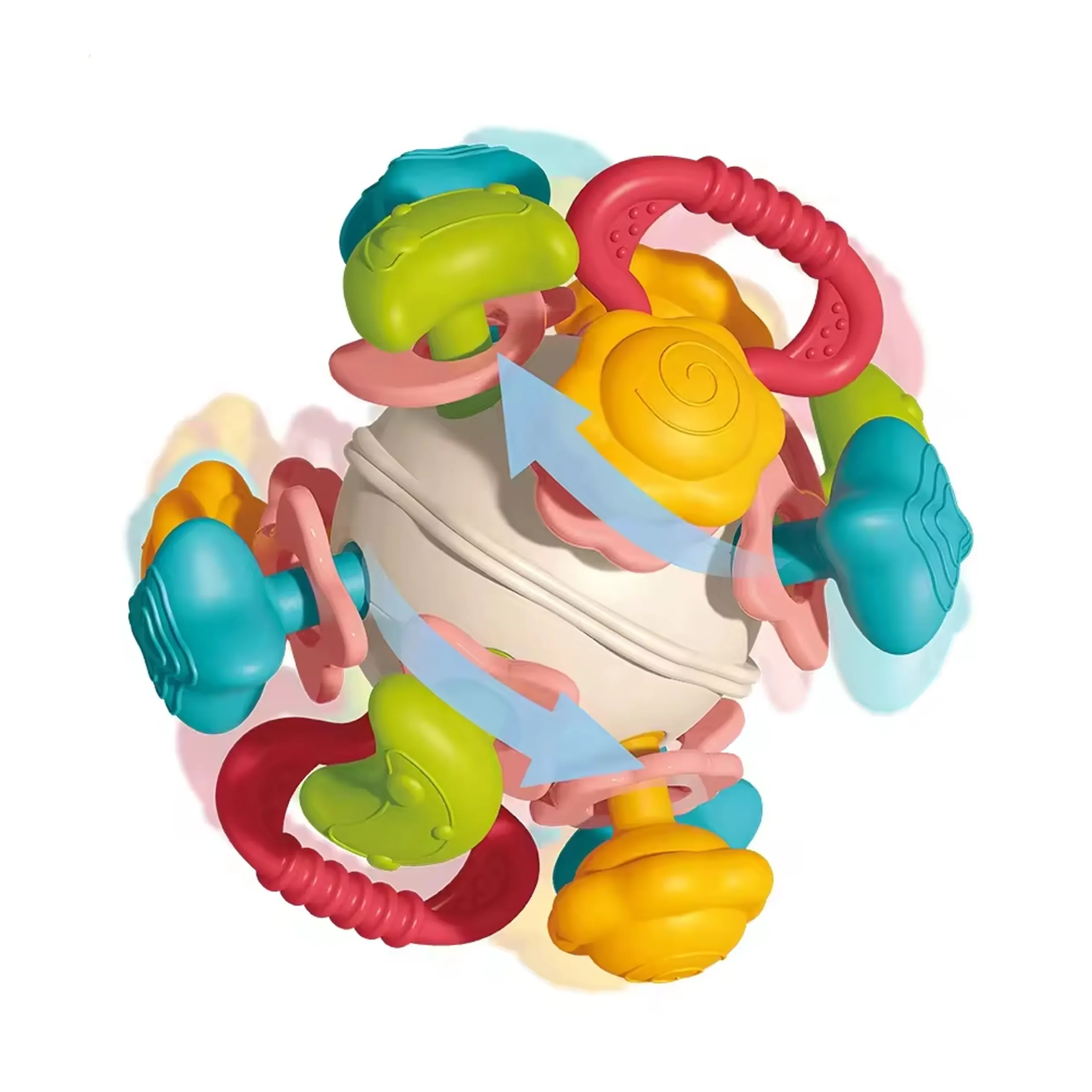 woopie baby mekana zvečka 4u1 za bebe 0m+ - slika 4