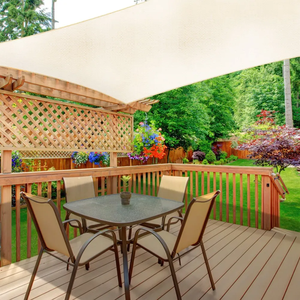 modernhome suncobran jedro - bež - 4 x 4 m - slika 6