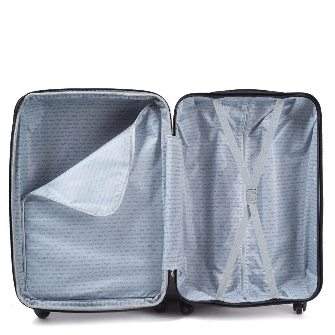 wings set od 3 kofera (l/m/s) – tamnosiva - slika 5