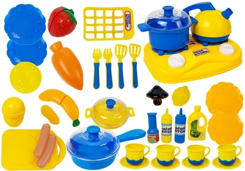 set plastičnih posuda za malog kuhara - slika 3