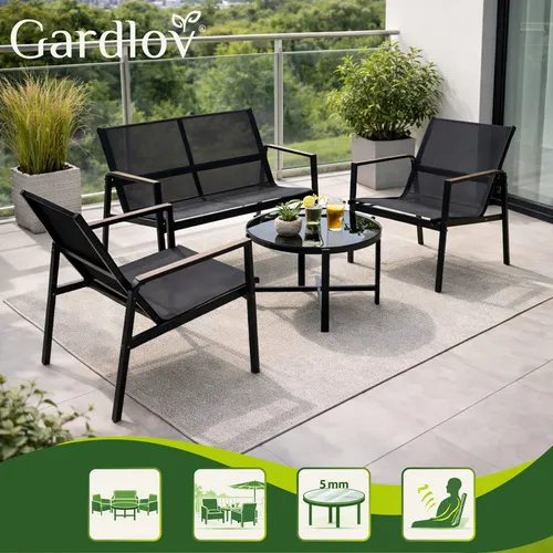 gardlov garnitura balkonskog namještaja - 4 dijela - slika 4