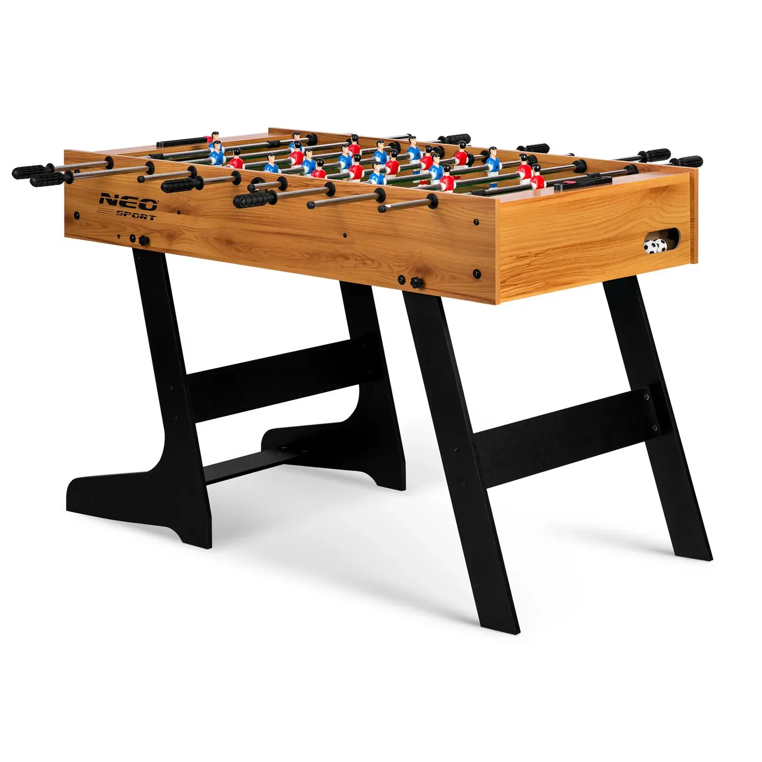 neosport drveni stolni nogomet 121 x 61 x 80 cm ns-803 - slika 3