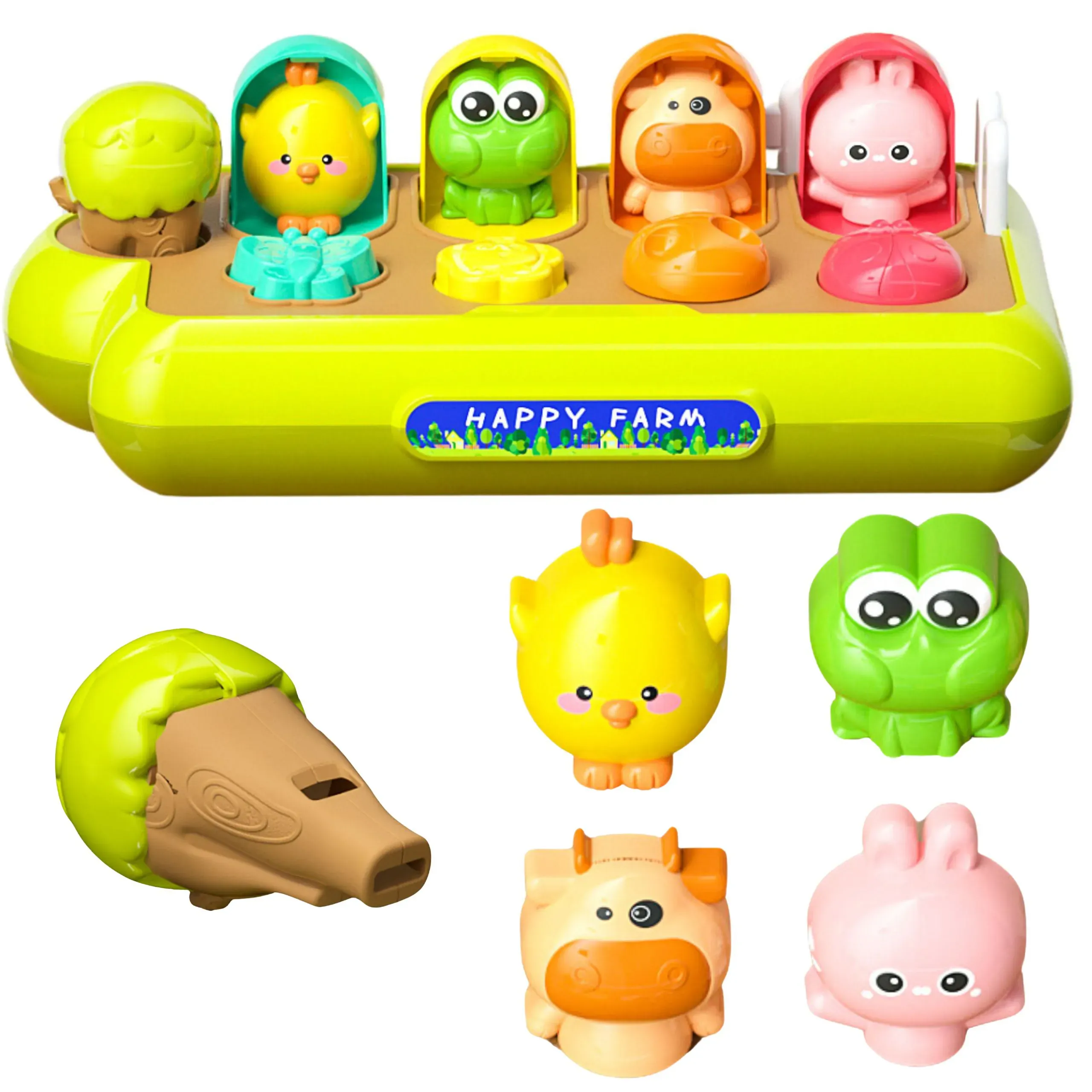 woopie baby obrazovna igračka pop up životinje - slika 2