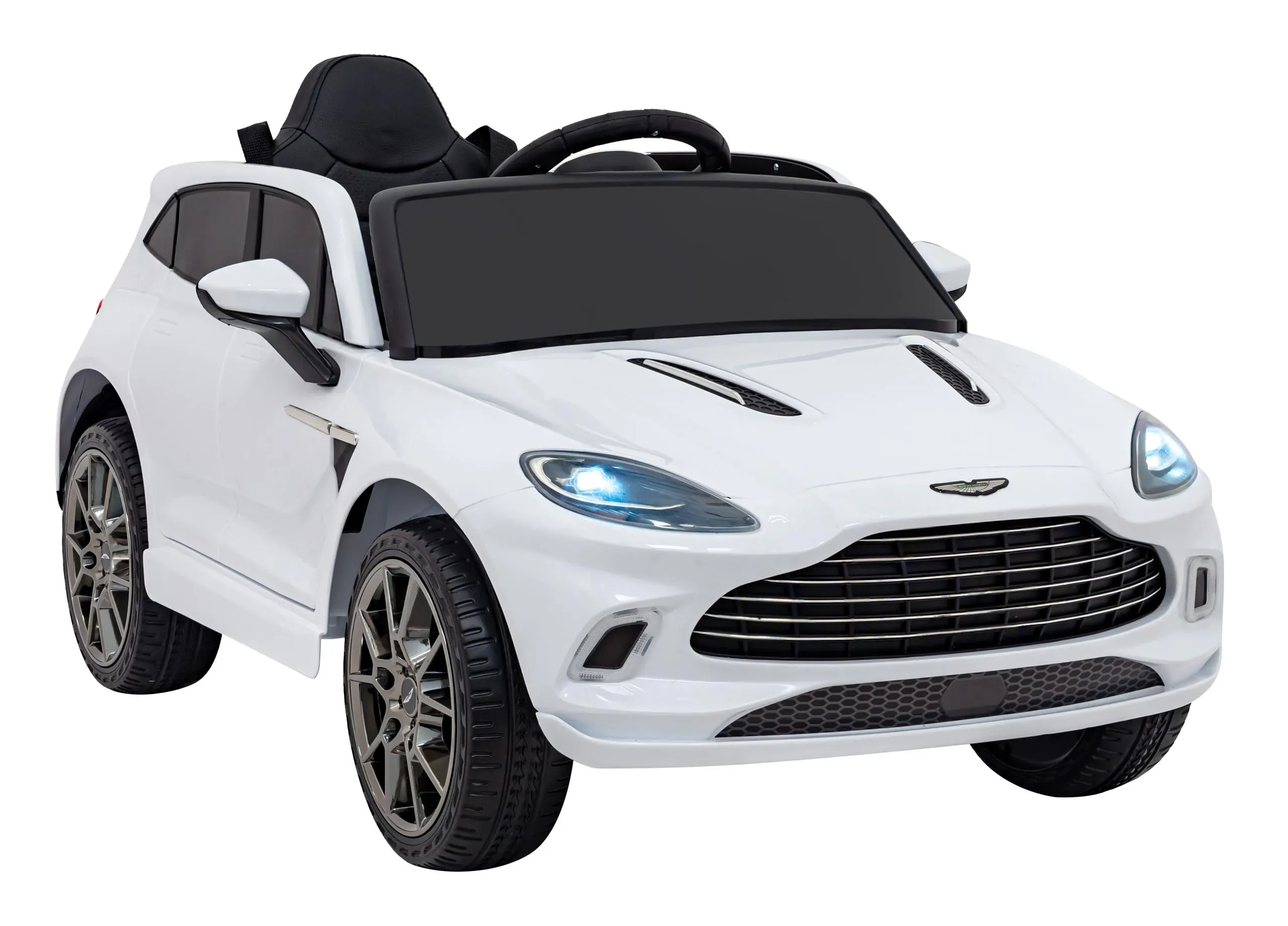 aston martin dbx, auto na akumulator, bijeli - slika 2