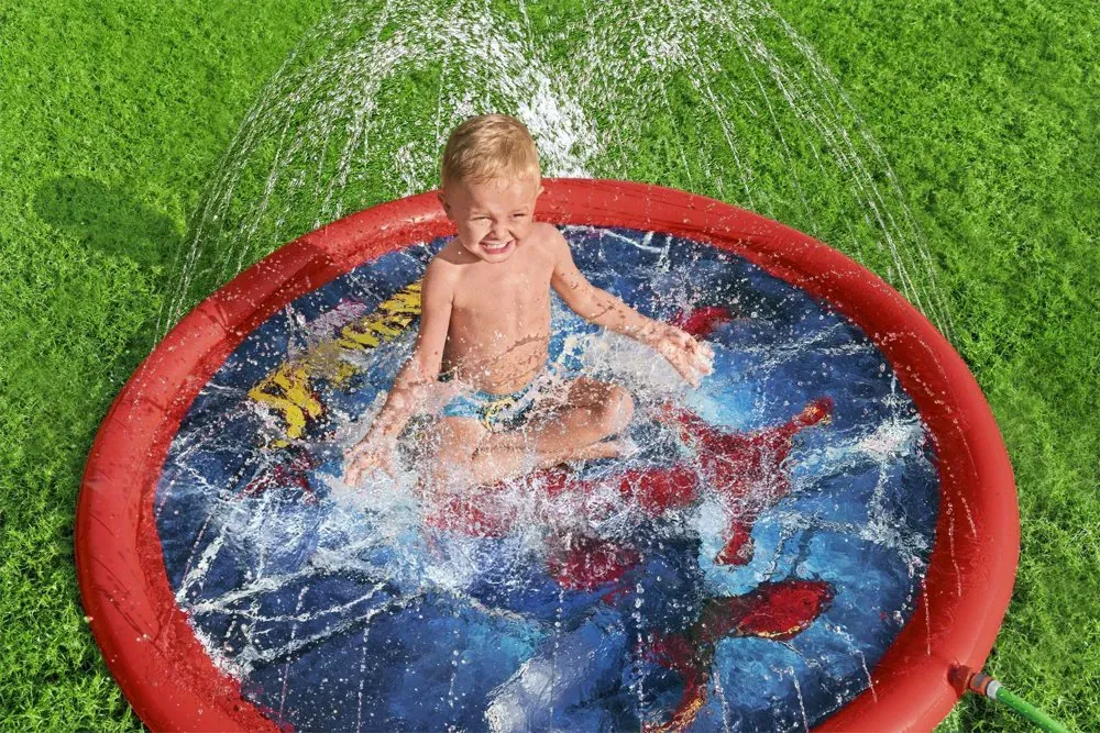 bestway 98792 bazen fontana spider-man 165cm - slika 4