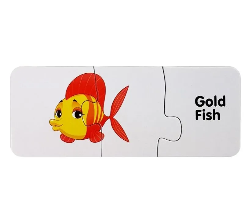 edukativne puzzle - oceanske životinje na engleskom - slika 6