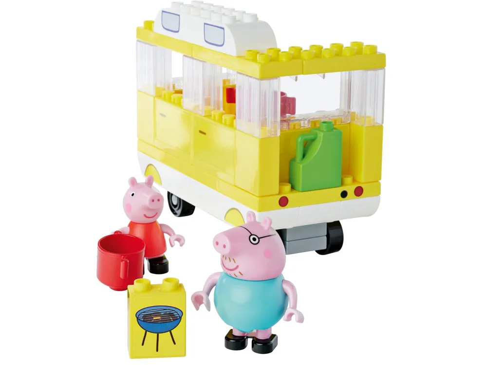 peppa pig kamper s kockicama 52kom - slika 5