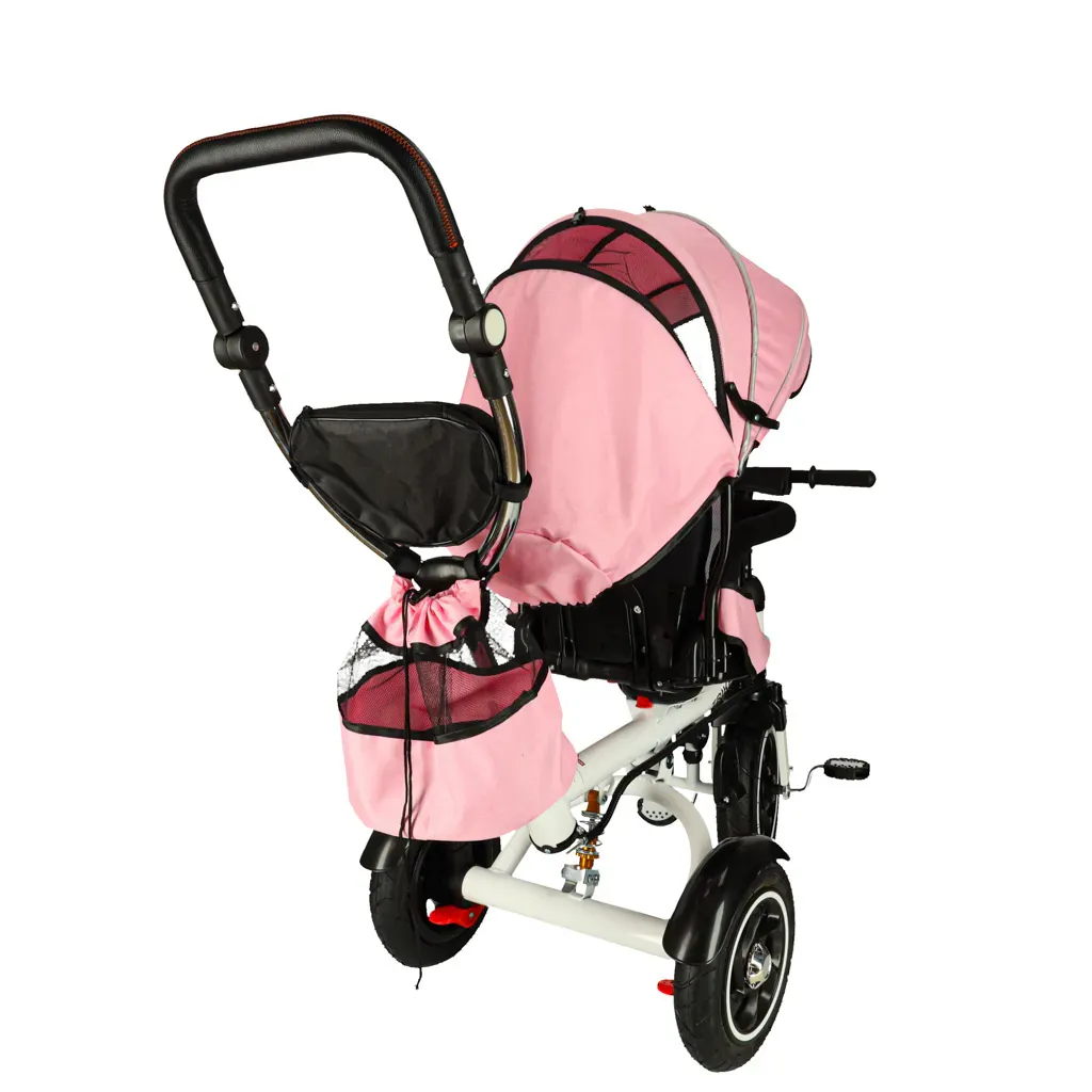 tricikl za djecu trike fix v3 – roza boja - slika 6
