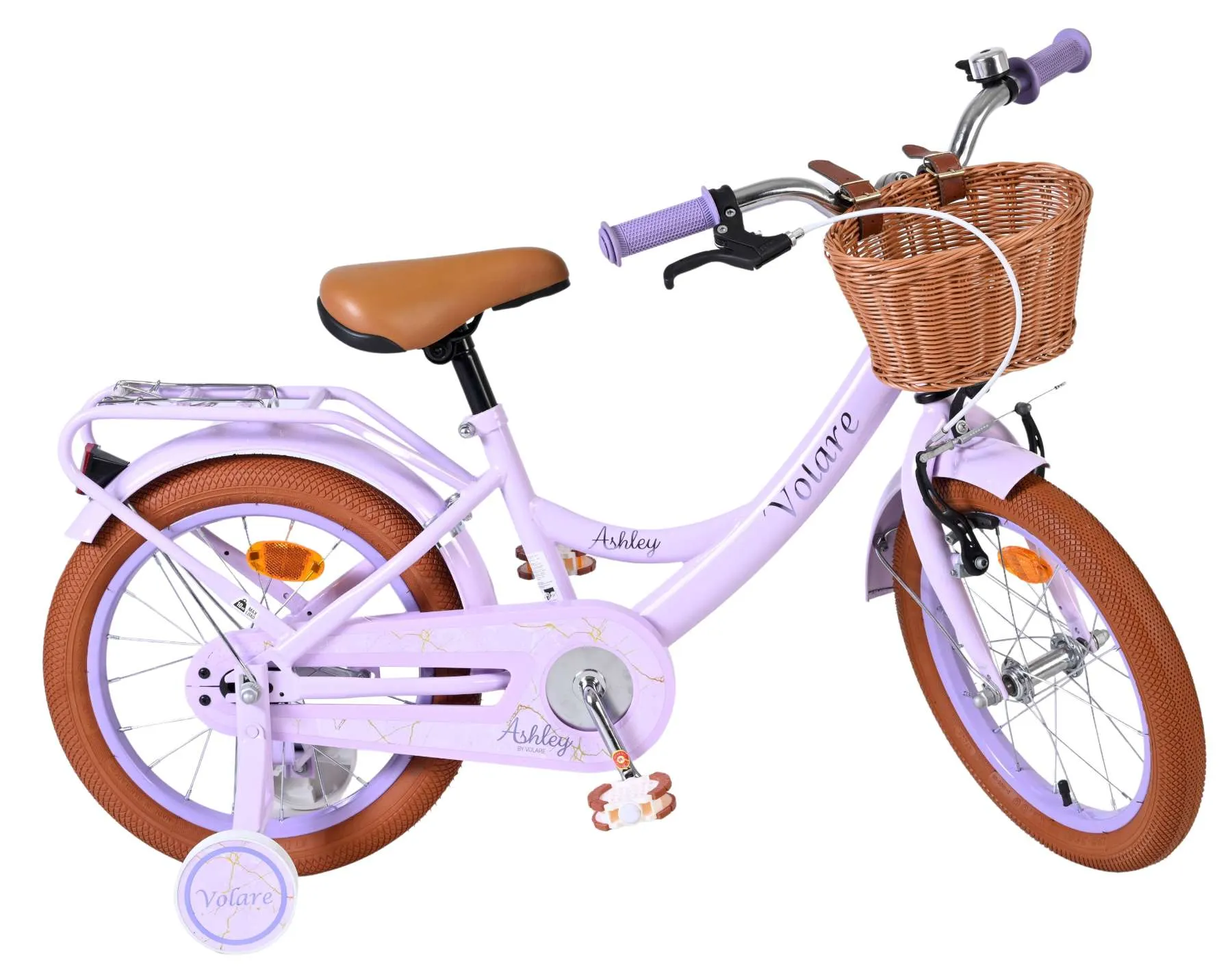 volare dječji bicikl ashley 16″ ljubičaste boje - slika 11
