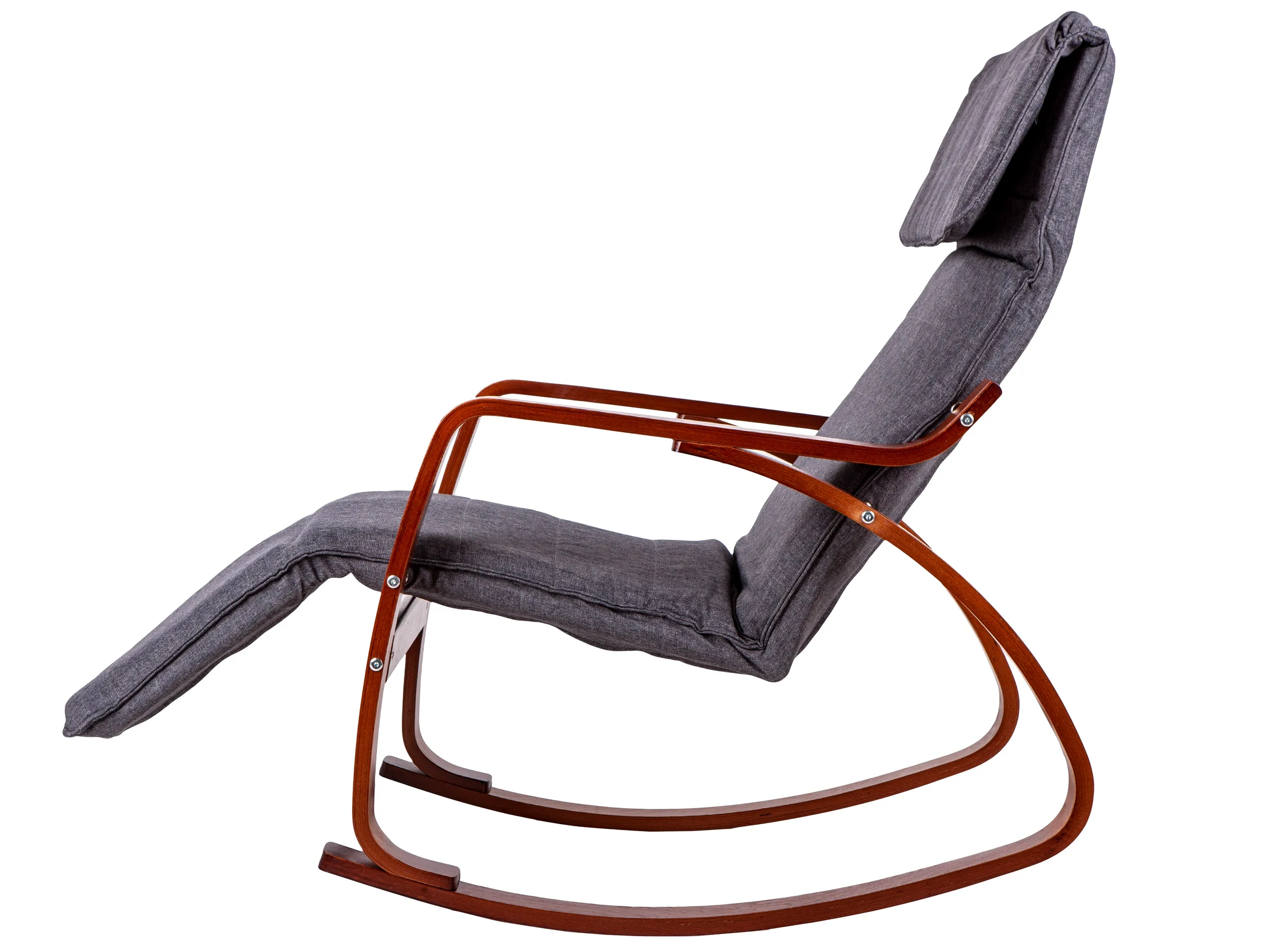 stolica za ljuljanje modernhome –siva - slika 6