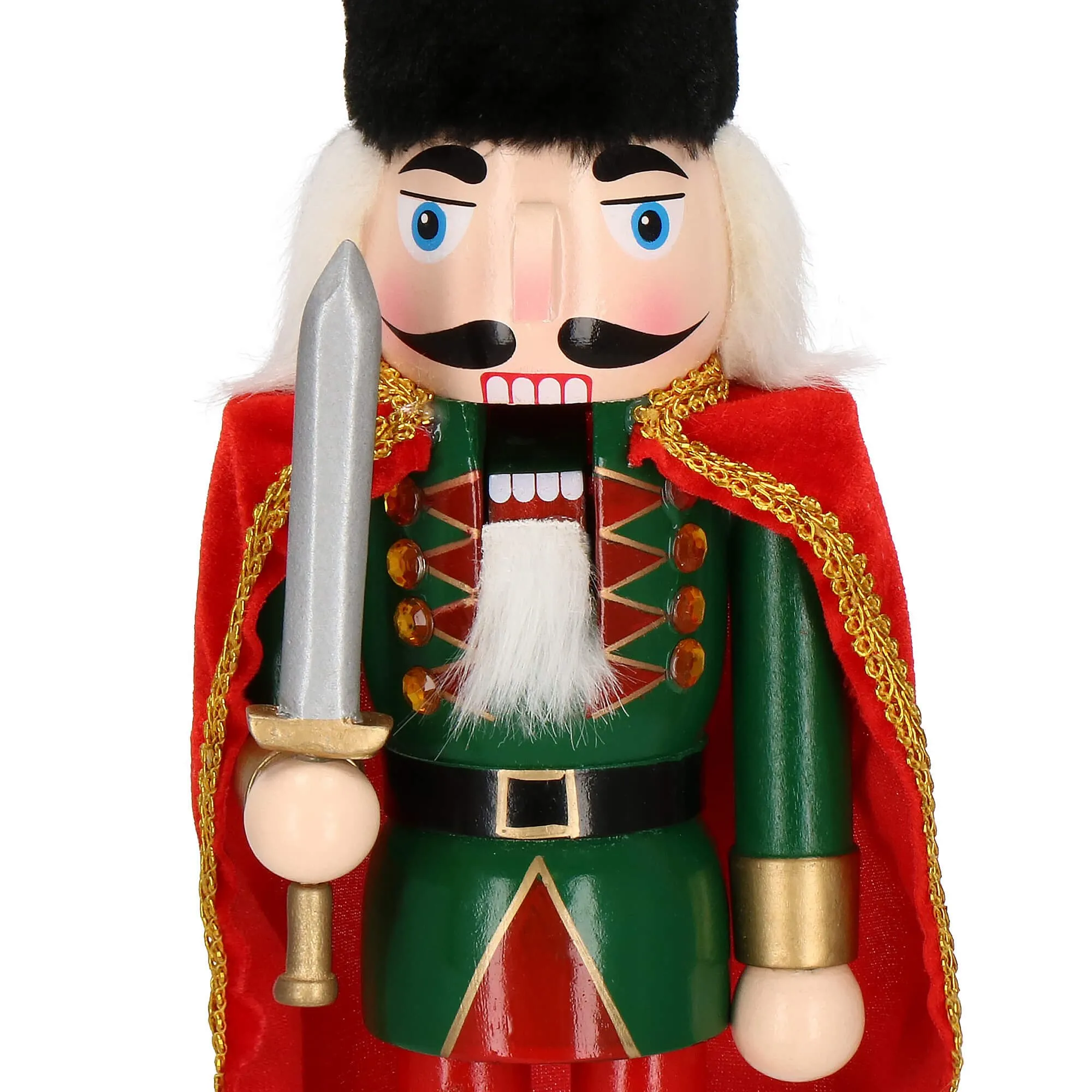 božićna dekoracija - figurica orašar, 38 cm - slika 4
